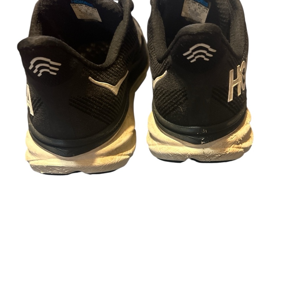 Hoka Black and White Athletic Shoes - Picture 3 of 7